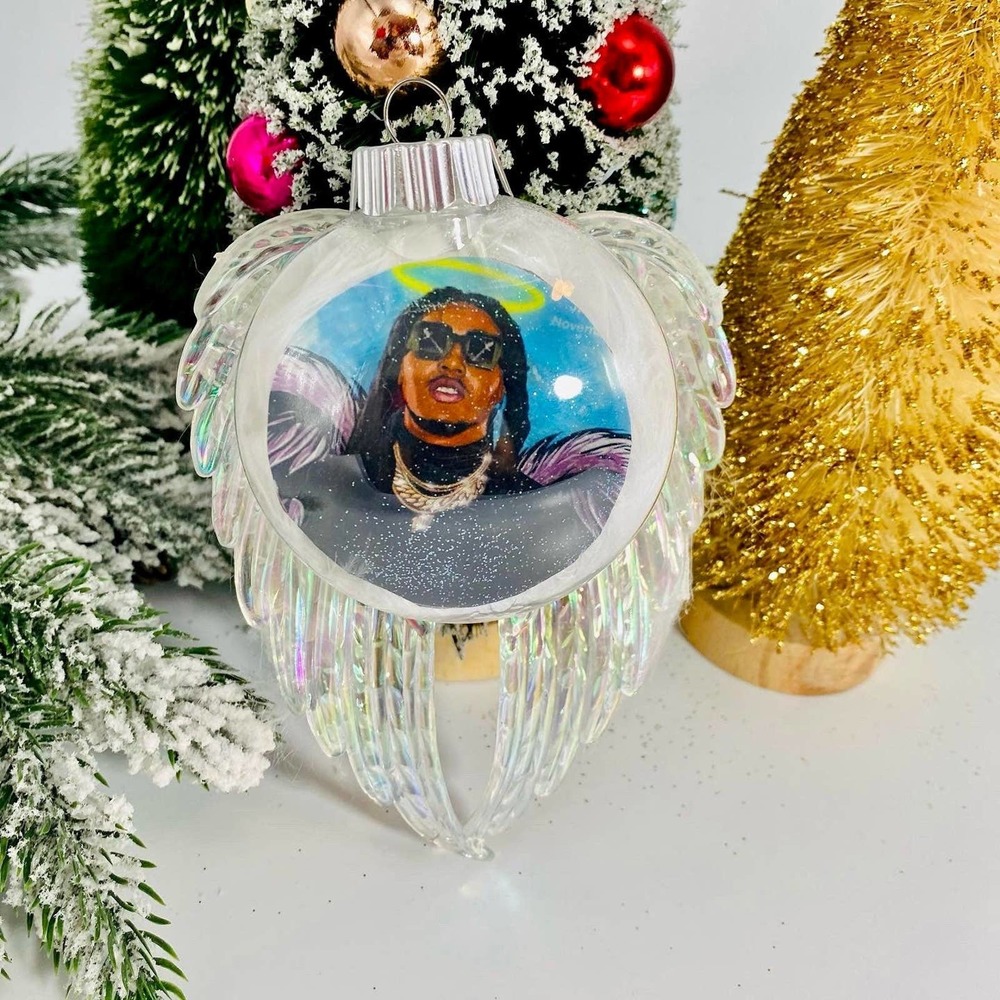 Photo Memorial shatter proof Ornaments | Memorial Ornament |Keepsake gifts